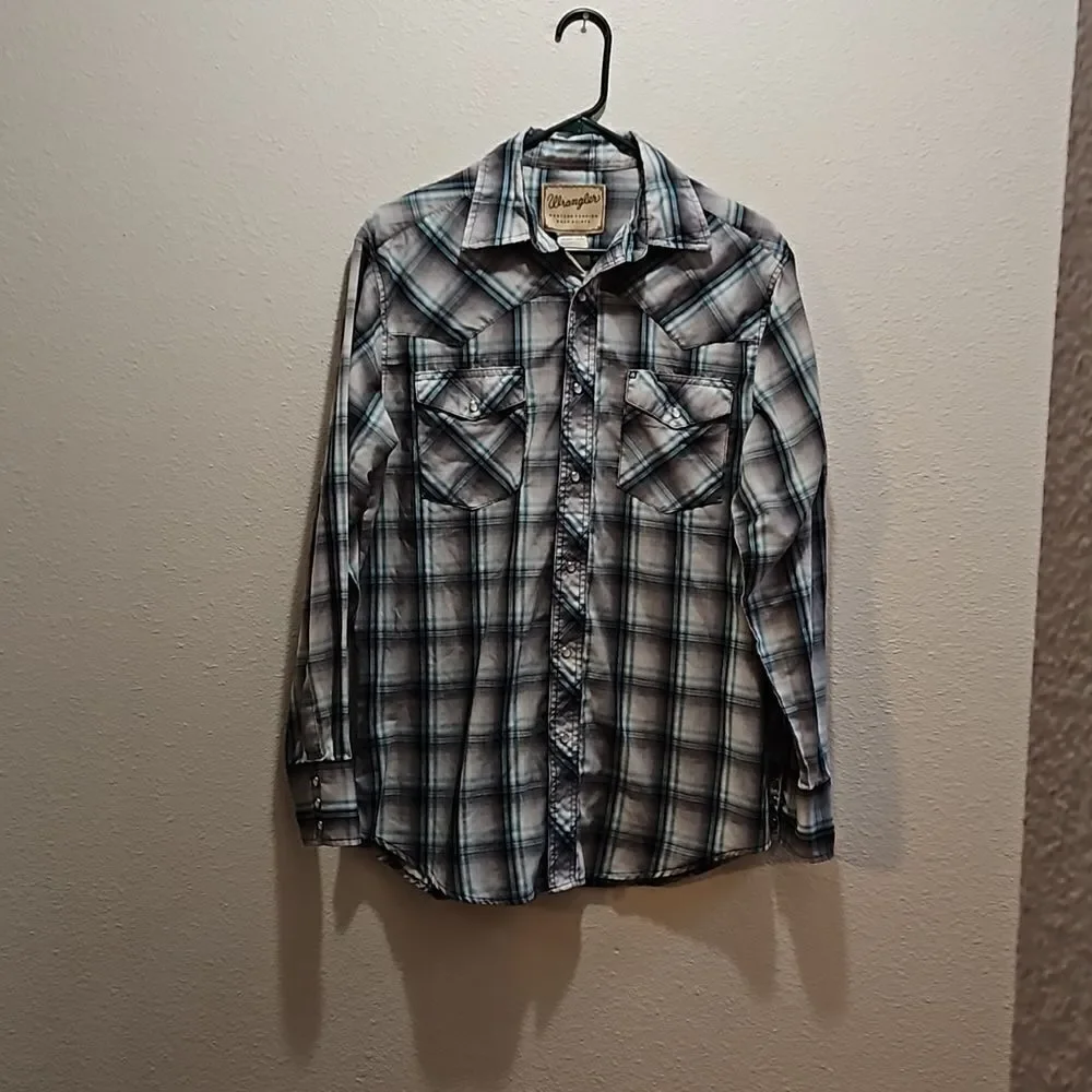 Wrangler western shirt M